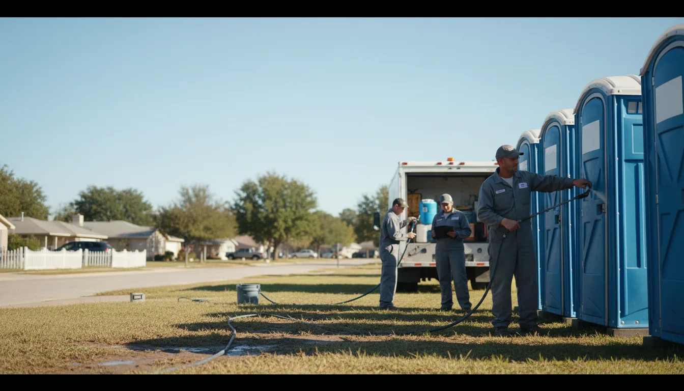Long-Term Portable Toilet Rental in Logan, OH near me